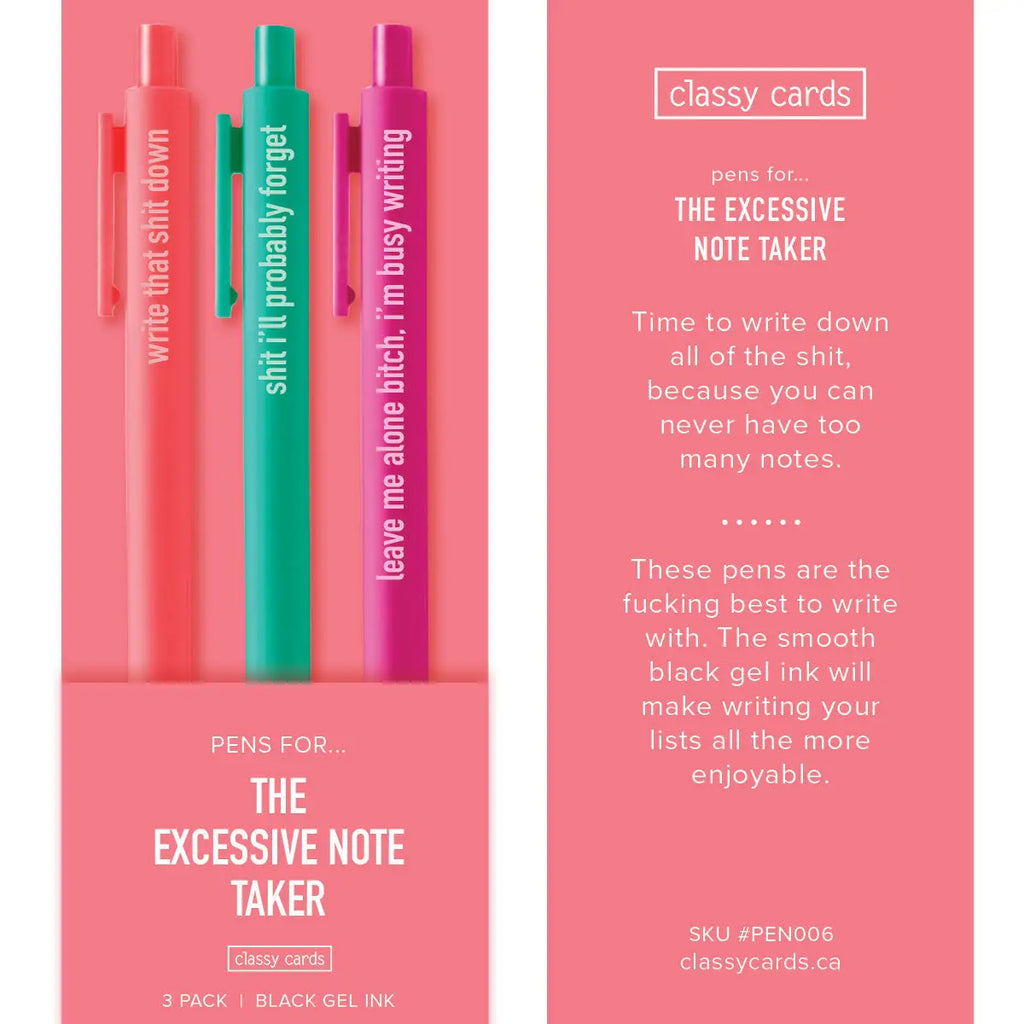Jotter Pen - Per My Last Email – Duly Noted Stationery