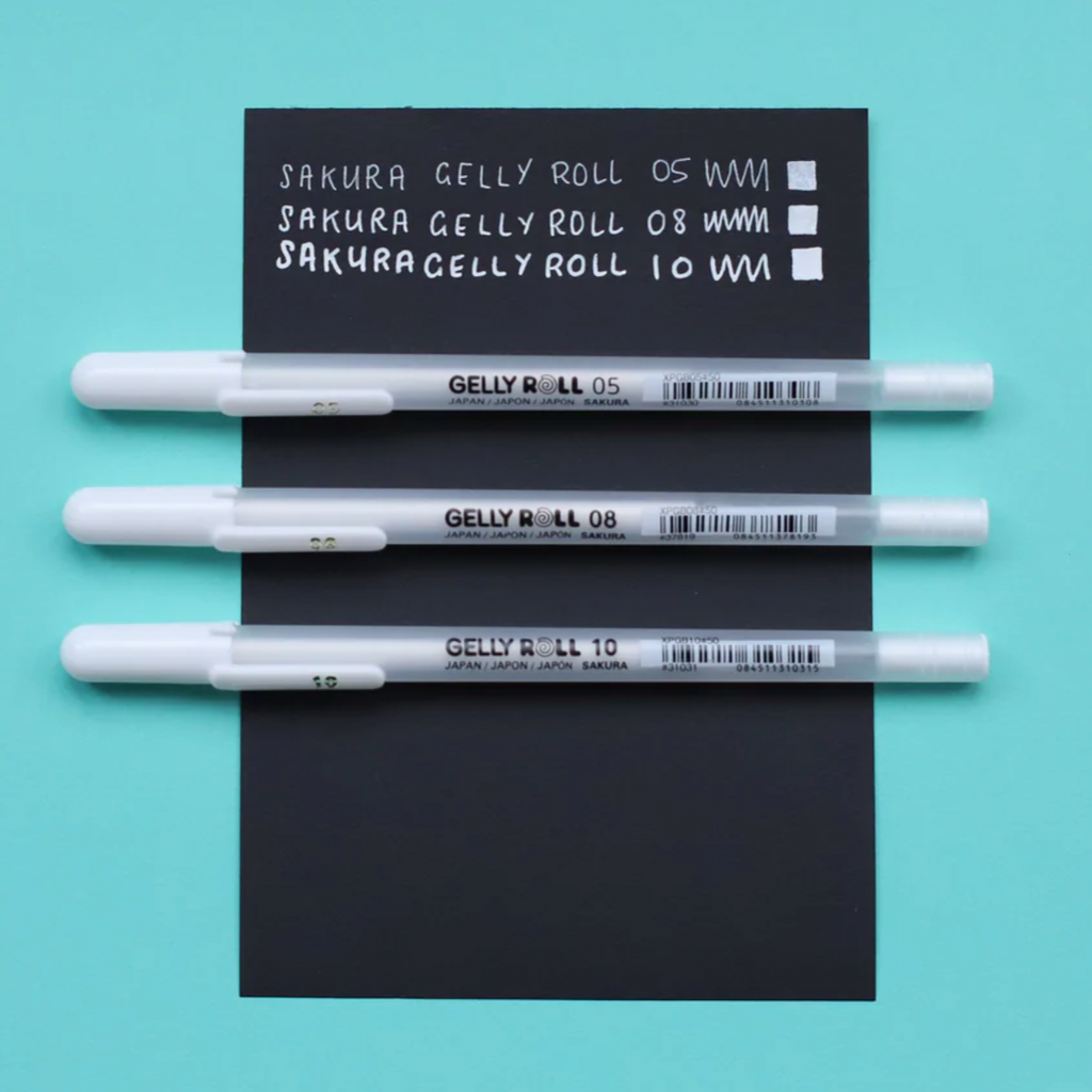 Classic Gelly Roll Pen - White 05 – Duly Noted Stationery