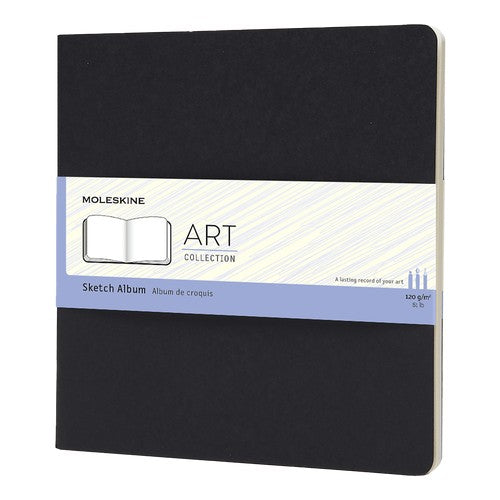 Moleskine Art Sketchbook Large Square Kraft Soft Cover - Plain – Duly Noted  Stationery