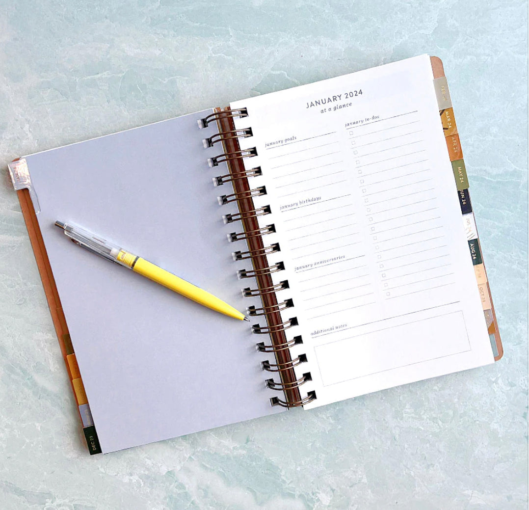 2024 Planner - Bumble Bees – Duly Noted Stationery