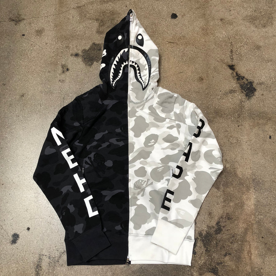 bape shark x neighborhood