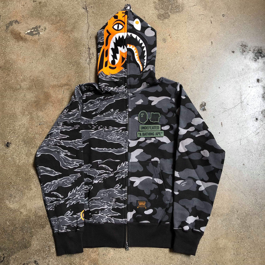 black tiger camo hoodie