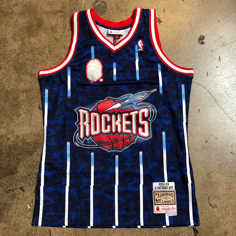 bape houston rockets jersey