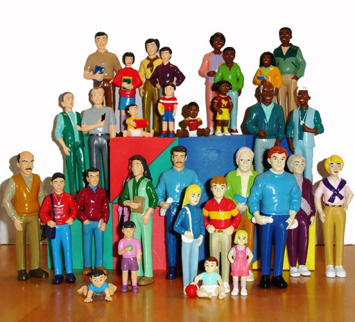 small human figures used as toys