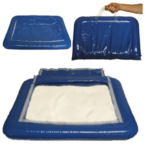 Inflatable Sand Tray & 10 lbs Classic White Therapy Sand — ChildTherapyToys