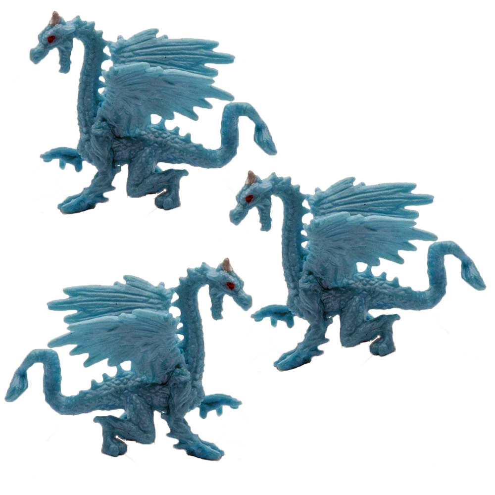 mini plastic dragons