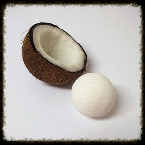 coconut bath bomb