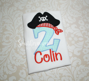 pirate birthday shirt