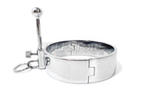 Adult Heavy Stainless Steel Posture Collar with Adjustable Head Raising Bar 2032-SS