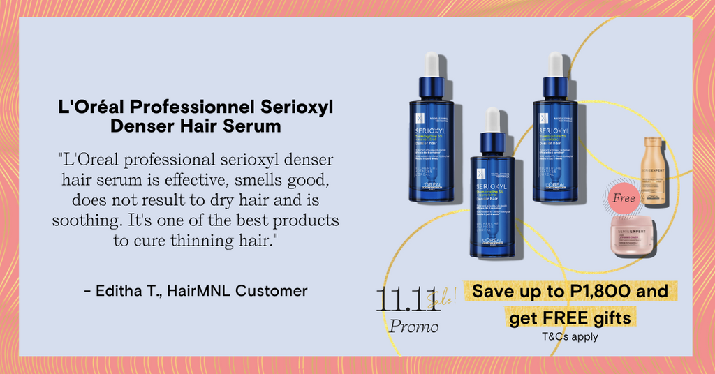 L’OREAL SERIOXYL DENSER HAIR SERUM 3-MONTH PROGRAM SET