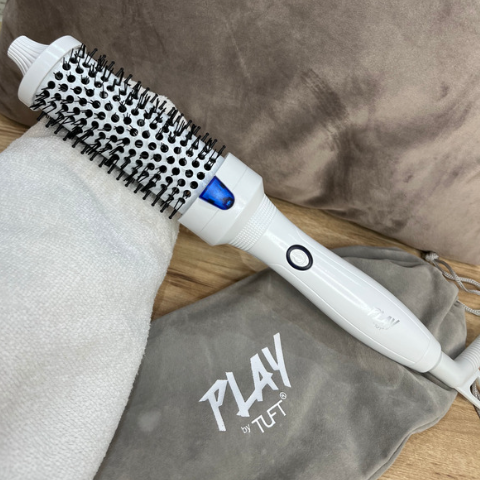 PLAY by TUFT White Hot Bristle Brush