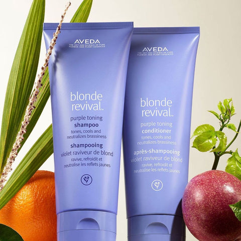 Blonde revival™ purple toning shampoo and conditioner