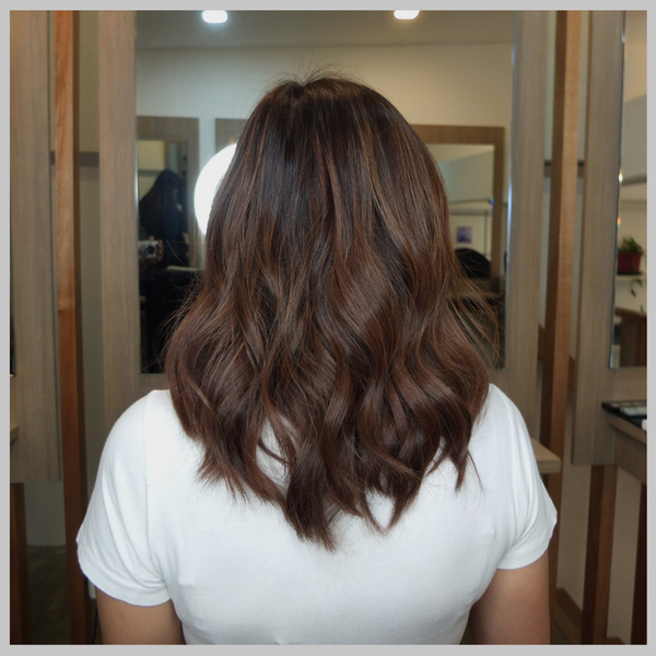 Medium Ash Balayage back