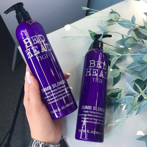 Bed Head by TIGI Dumb Blonde Purple Toning Shampoo: With Purple Toning Pigment 