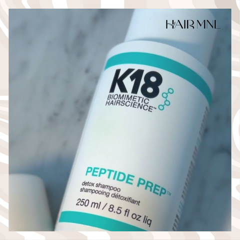 K18 Peptide Prep Detox Clarifying Shampoo 250ml - HairMNL