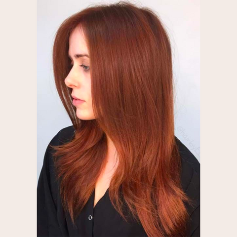 Peach Fuzz Perfection: Embracing Orange Hair Color Trends for 2024 - Natural Copper Tones