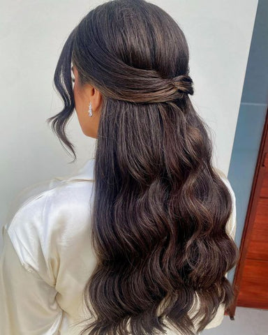 Elegant Half-Up Half-Down