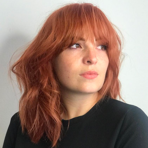 Peach Fuzz Perfection: Embracing Orange Hair Color Trends for 2024 - Apricot Crush