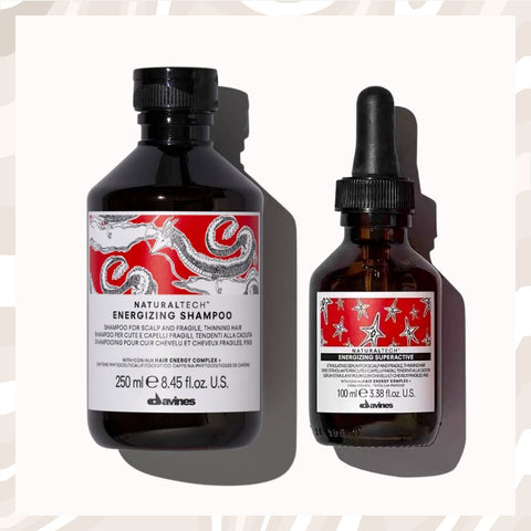 Davines Energizing Superactive Anti Androgenetic Hairloss Therapy Set - HairMNL