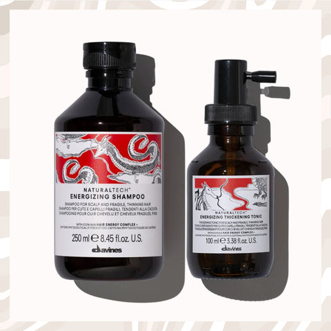 Davines Energizing Thickening & Stimulating Therapy Set