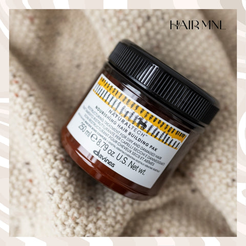 Davines Nourishing Hair Building Pak: Restructuring for Dry, Damaged Hair - HairMNL