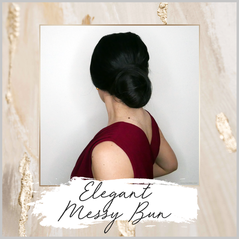 Elegant Messy Bun 