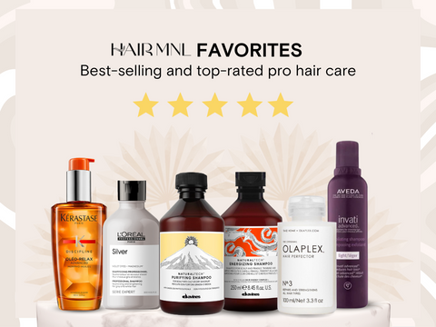 HairMNL Favorites. Best-selling and top rated pro hair care