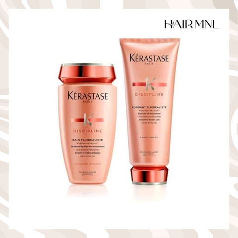 HairMNL Kérastase Discipline Fluidealiste Anti-Frizz Shampoo & Conditioner Duo