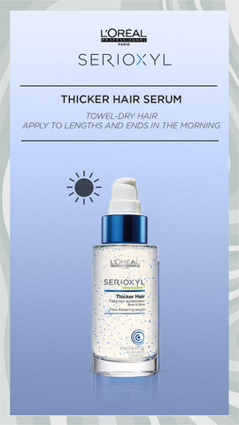 Serioxyl thicker hair serum
