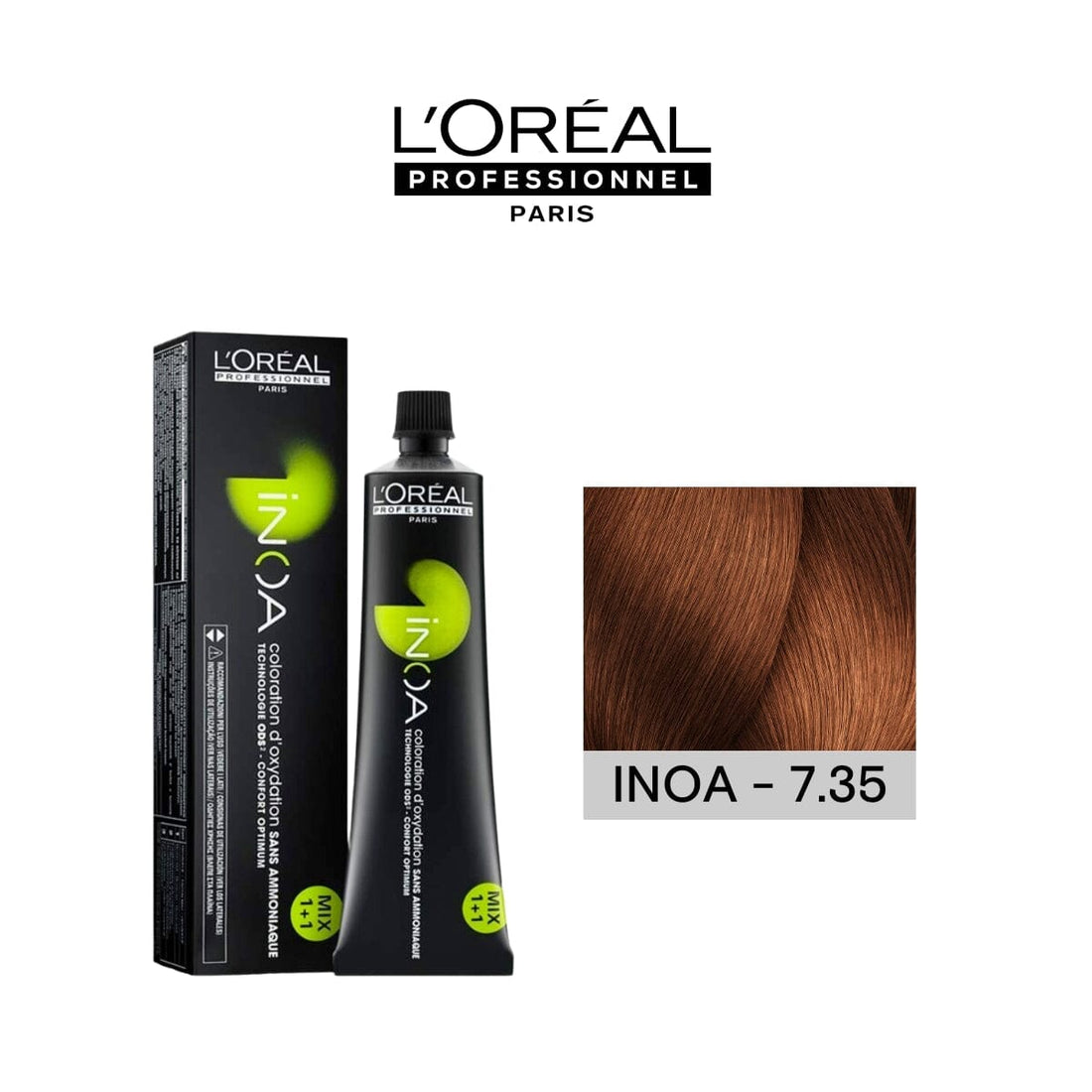 Loreal Paris Majirel Hair Colour 735 Mahogany Golden Blonde