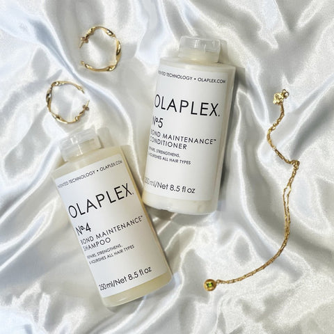 Olaplex No.4 and No.5 Daily Cleanse & Condition Duo - HairMNL