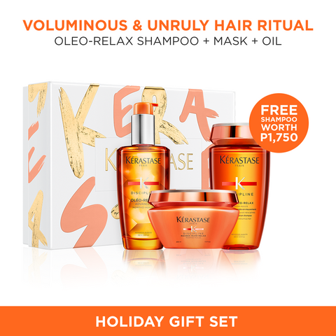 Kérastase Discipline Oléo-Relax Voluminous and Unruly Hair Holiday Gift Set 