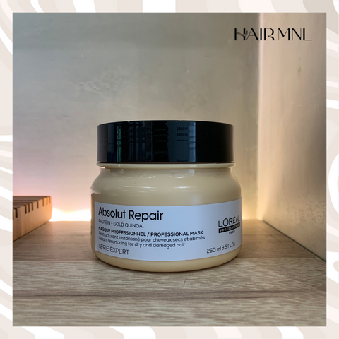 HairMNL L'Oreal Serie Expert Absolut Repair Gold Masque