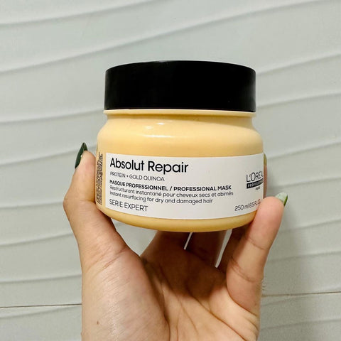 HairMNL L'Oreal Serie Expert Absolut Repair Gold Masque