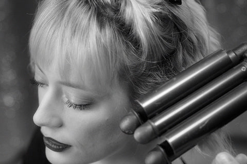 Shape your hair with a heat tool