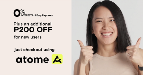 Enjoy easy installment plans with Atome