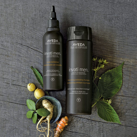 HairMNL Aveda Invati Men™ Nourishing Exfoliating Shampoo 250ml & Scalp Revitalizer 125ml