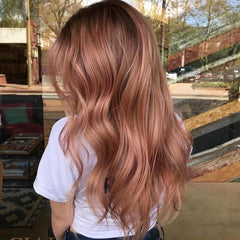 Rosé hair back