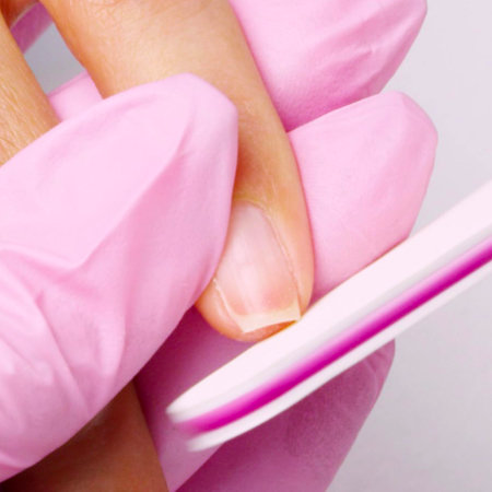 Trim and file your nails