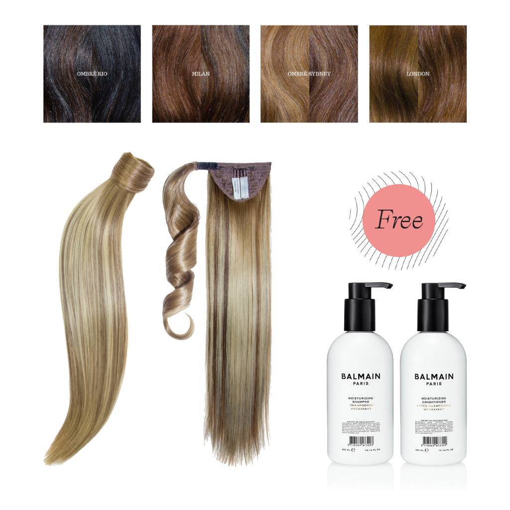 Balmain Hair Couture Catwalk Ponytail Memory®Hair Luxury Ext - HairMNL