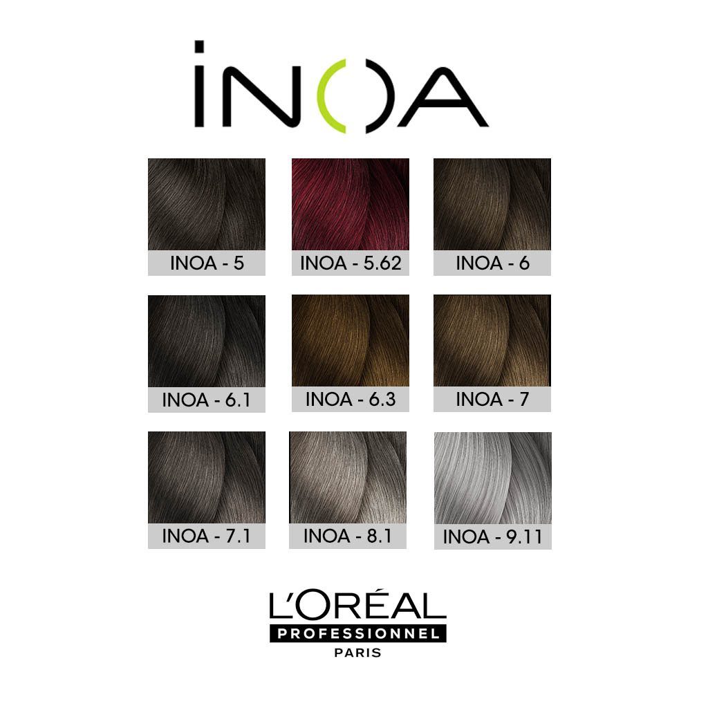 INOA Hair Colour No 435 Golden Mahogany Brown 60 Gm 1 Developer 20 Vol  1000 Ml Hair Colour No 435 Golden Mahogany Brown 60 Gm 1 Developer 20  Vol 1000 Ml  Amazonin Beauty