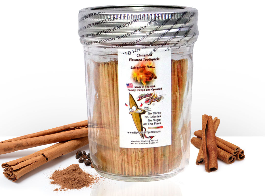 cinnamon flavored toothpicks