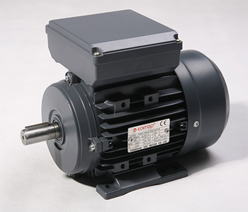 Single Phase Electric Motor 0.18kW 0.25HP 2Pole (2710rpm) 240v CSCR B3 Foot Mounted D63A-2 T/O IP55 - Motor Gearbox Products