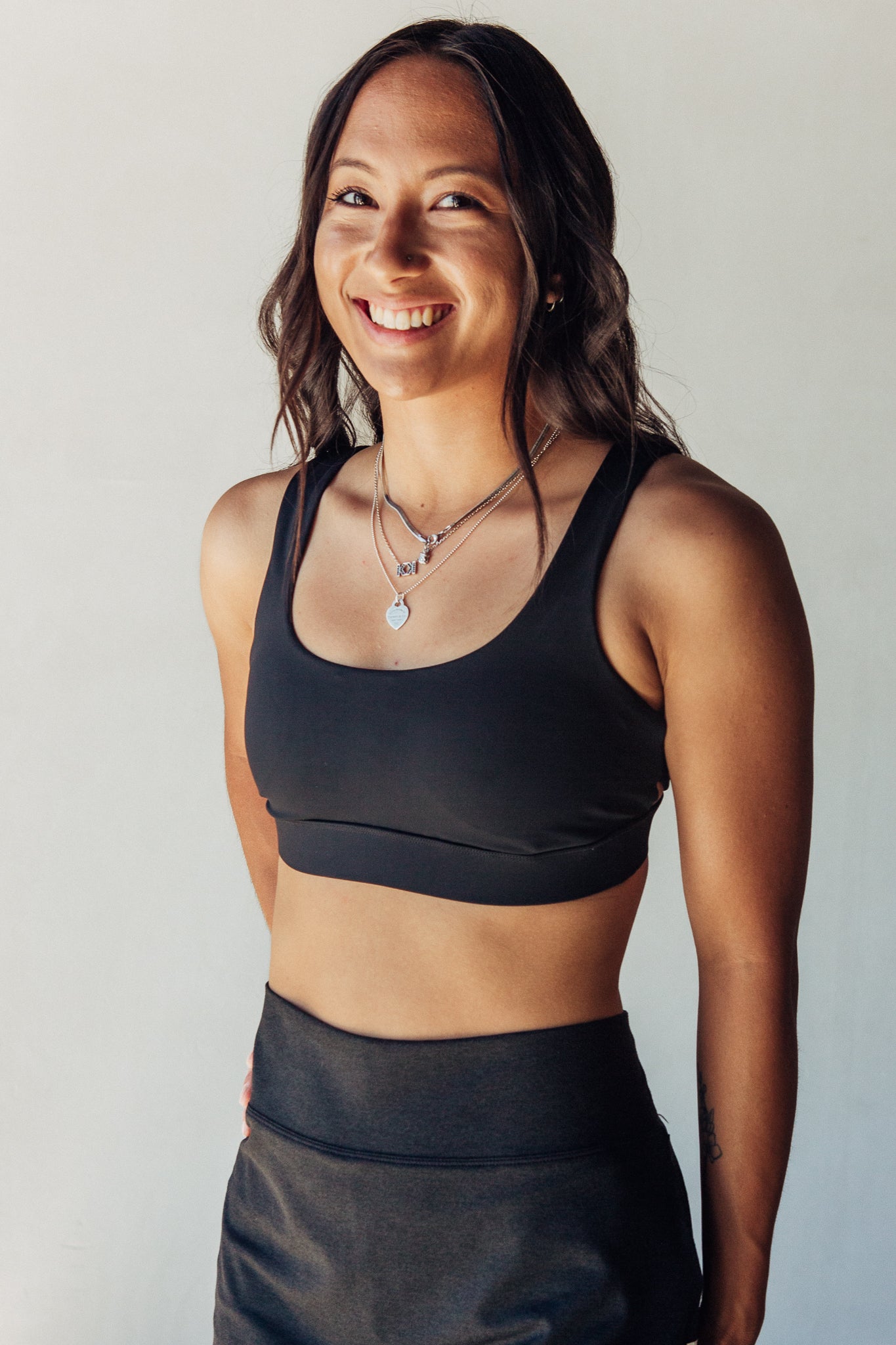 STRIDE SPORTS BRA - BLACK