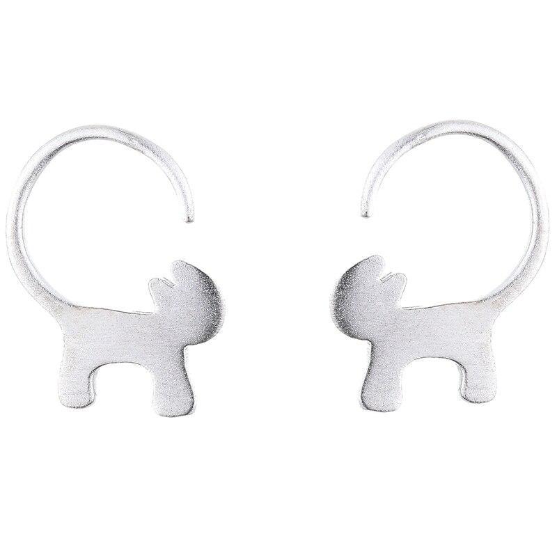 Boucle D Oreilles Chat Argent J Aime Vraiment Chat