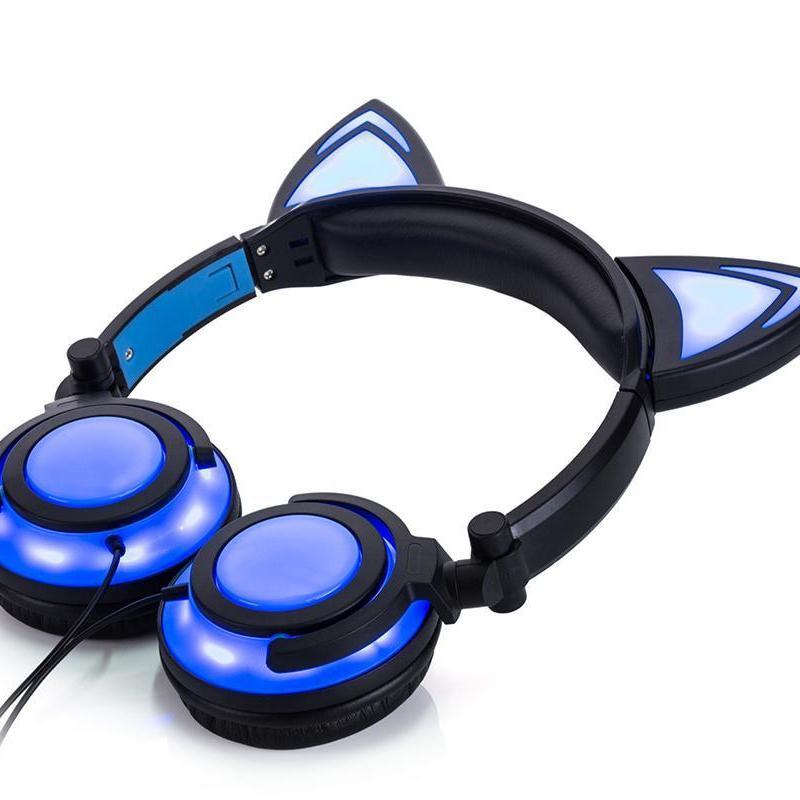 Casque Audio Avec Oreilles De Chat J Aime Vraiment Chat