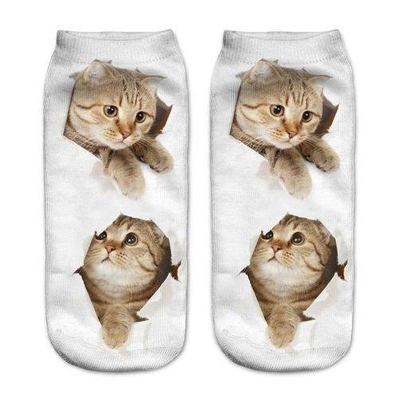 Chaussettes Chat Drole J Aime Vraiment Chat