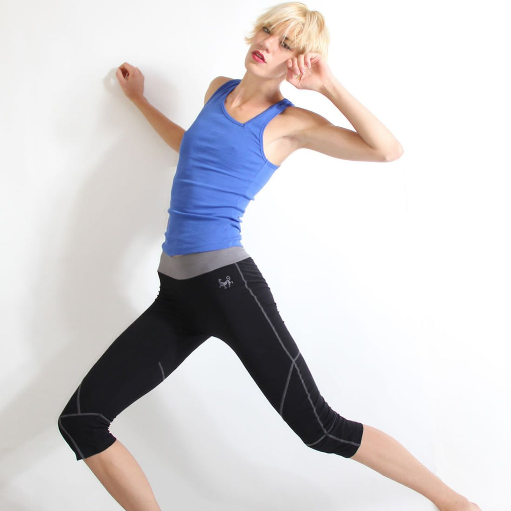 cotton yoga capris