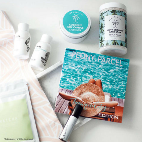 The Life of Laura Peony Parcel Australian pamper subscription box review