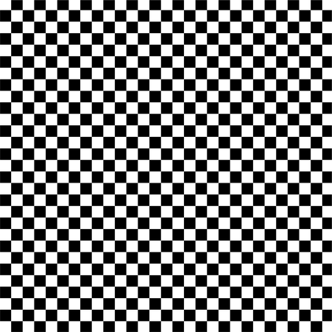 Black and White Checkered Printed Vinyl 